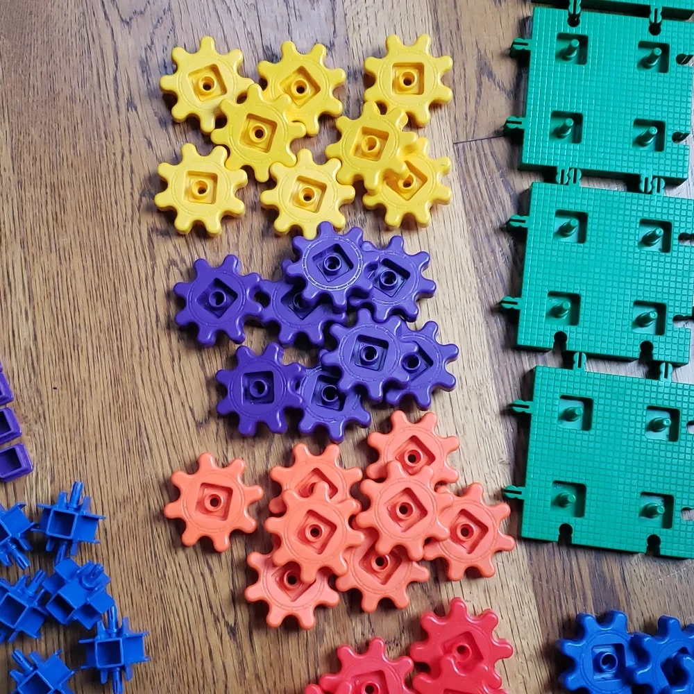 Vintage 90s Gears! Gears! Gears! Building Set
